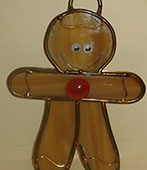 muñeco de jengibre navideño