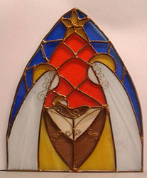 nacimineto de vitral (25x20)